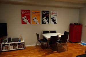 redhead wall